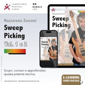Bundle SWEEP PICKING Vol. 1 + 2 - GTE Guitar Technique Elements