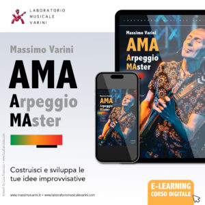 AMA Arpeggio MAster - corso di chitarra online - prodotto digitale