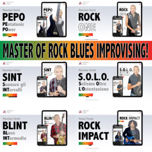 MASTER OF ROCK BLUES IMPROVISING