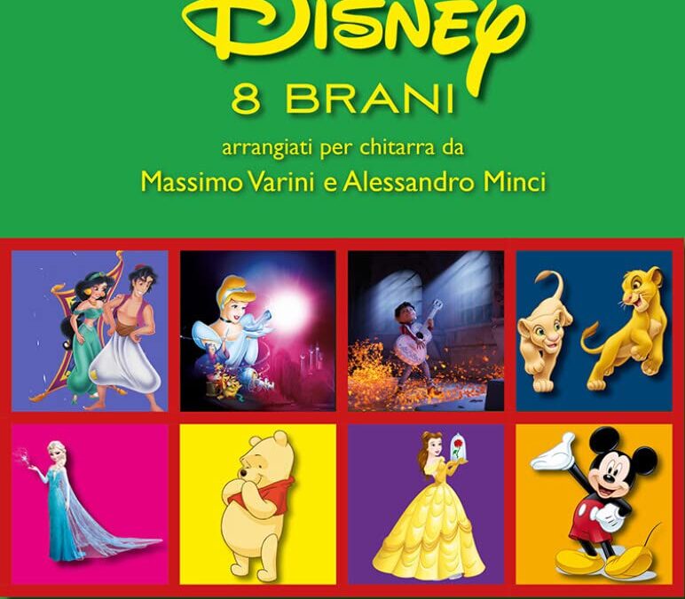 DISNEY – 8 brani arrangiati – livello INTERMEDIO